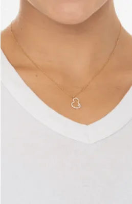 Stainlessness Still  White Stone Chain Necklace 