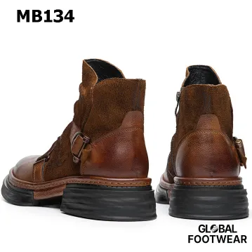 American Style Leather Martens Low Boots