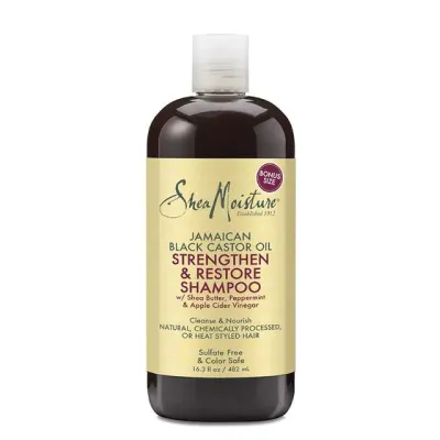 Shea Moisture Jamaican Black Castor Oil Strengthen & Restore Shampoo 