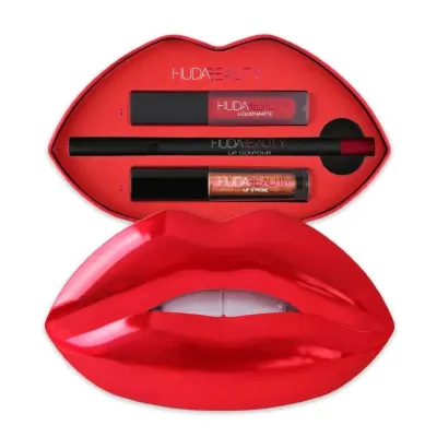 Huda Beauty Contour & Strobe Liquid Lip Set
