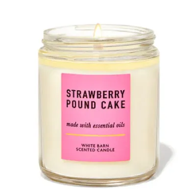 Strawberry Pound Cake