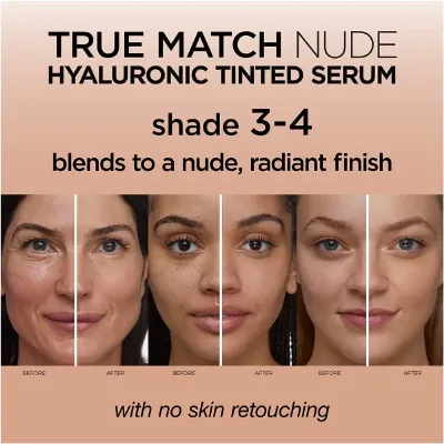 Loreal True Match Nude Hyaluronic Tinted Serum