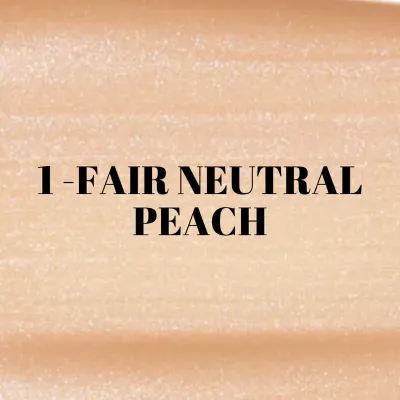 1 FAIR NEUTRAL PEACH