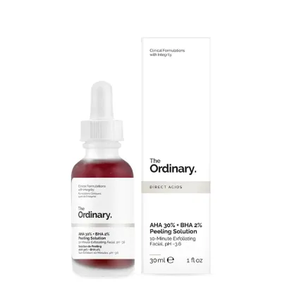 The Ordinary AHA 30% + BHA 2% Peeling Solution 