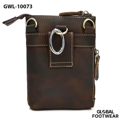 Crazy Horse Genuine Leather Waist Bag