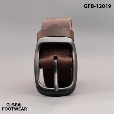 First Layer Cowhide Pin Buckle Belt for Men