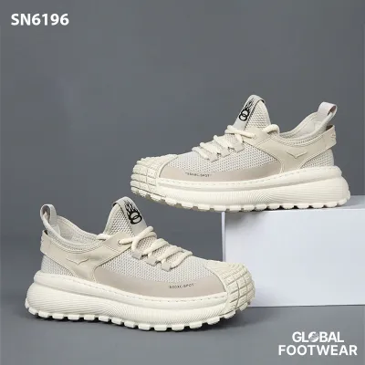 Trendy Korean Fashion Running  Coconut Men's Sneakers