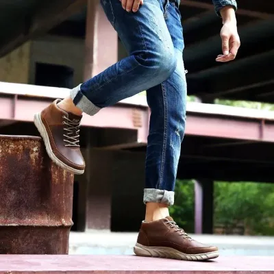Genuine Leather British Casual Shoes