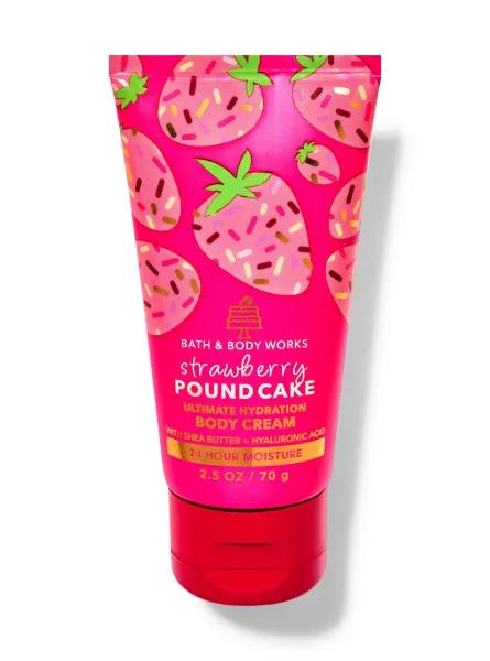 STRAWBERRY POUND CAKE