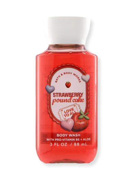 STRAWBERRY POUND CAKE