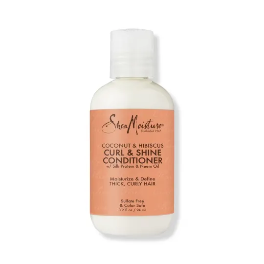 Shea Moisture Coconut and Hibiscus Curl and Shine Conditioner 